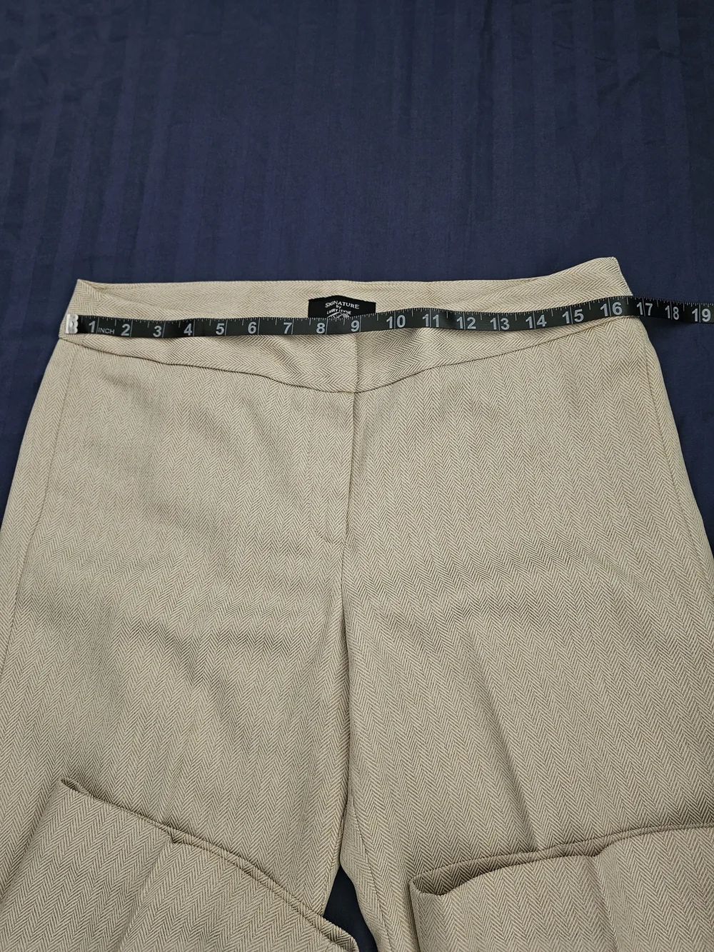 VINTAGE (Y2K) Exellent.  Signature By Larry Levine Wms 2 Pcs Pants Suit SIZE 8. - Picture 11 of 16